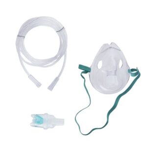 Roscoe Medical Compressor Nebulizer System Small Volume Medication Cup Adult / Pediatric Aerosol Mask Delivery