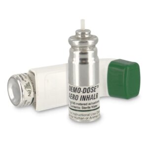 Clinical Training Medication Demo Dose Aero Inhalr Liquid Inhaler 7.7 Gram / 200 Metered Actuations