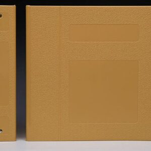Binder Titan 3 Ring Goldenrod 300 Sheets Side Opening