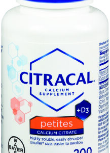 Joint Health Supplement Citracal Petites Vitamin D / Calcium 500 IU – 400 mg Strength Tablet 200 per Bottle