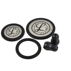 Stethoscope Spare Parts Kit 3M Littmann Classic III Includes: Snap Tight Soft-Sealing Eartips – Small, Tunable Single Piece Diaphragm – Adult, Tunable Single Piece Diaphragm – Pediatric