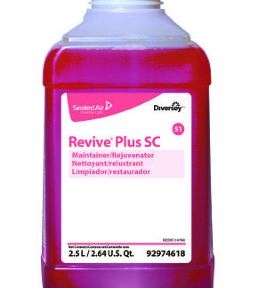 Floor Cleaner Diversey Revive Plus SC Liquid 2.5 Liter Bottle Citrus Scent Manual Pour