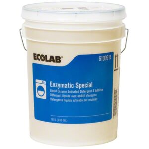 Laundry Detergent Ecolab Enzymatic Special 5 gal. Pail Liquid Floral Scent