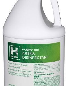 Surface Disinfectant Cleaner Husky 891 Arena Quaternary Based Manual Pour Liquid Concentrate 64 oz. Jug Fresh Scent NonSterile