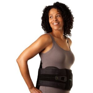 Back Orthosis Horizon 637 LSO Medium Hook and Loop Closure 24 to 50 Inch Waist Circumference Adult