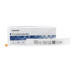 Spinal Needle McKesson Quincke Style 25 Gauge 3-1/2 Inch Sterile