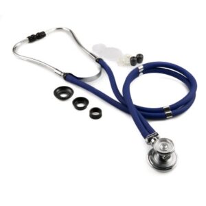 Sprague Stethoscope McKesson LUMEON Blue 2-Tube 22 Inch Tube Double Sided Chestpiece