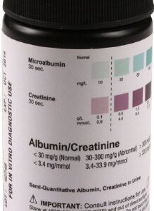 General Chemistry Reagent AimStrip Microalbumin / Creatinine CLIA Waived For Visual Read Only 25 Tests