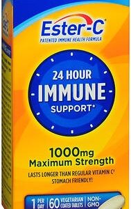 Multivitamin Supplement Ester-C Ascorbic Acid / Calcium / C-Sorb Citrus Bioflavonoids Complex 1,000 mg Strength Tablet 60 per Bottle