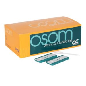 Reproductive Health Test Kit OSOM Ultra hCG Combo hCG Pregnancy Test 25 Tests CLIA Waived