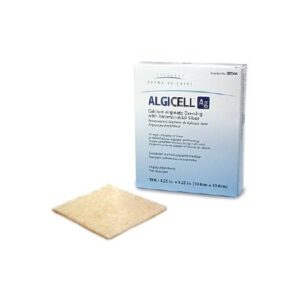 Silver Alginate Dressing Algicell Ag 4 X 5 Inch Rectangle Sterile