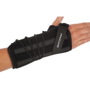 Wrist Brace DonJoy Quick-Fit Foam / Nylon Right Hand Black One Size Fits Most