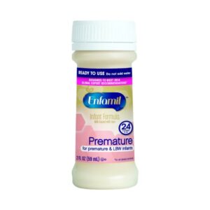 Infant Formula Enfamil Premature 24 Cal Unflavored 2 oz. Nursette Bottle Liquid Milk-Based Premature