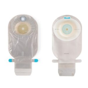 Ostomy Pouch SenSura Mio Convex One-Piece System 11 Inch Length, Maxi Convex Light, Trim to Fit 3/8 to 1-11/16 Inch Stoma Drainable