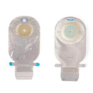 Ostomy Pouch SenSura Mio Convex One-Piece System 11 Inch Length, Maxi Soft Convex, Trim to Fit 3/8 to 2 Inch Stoma Drainable