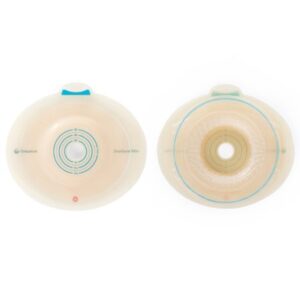 Ostomy Barrier SenSura Mio Convex Trim to Fit, Extended Wear Elastic Adhesive 50 mm Flange Red Code System 15 to 40 mm Opening