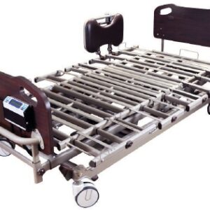 Bariatric Bed Prime Plus Long Term Care 80 to 88 Inch Length Slat Deck 4 Function 19 to 32 Inch Height Range