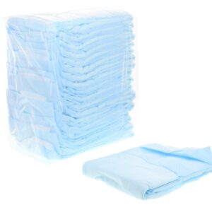 Unisex Adult Incontinence Brief Wings Basic Large Disposable Moderate Absorbency