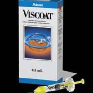 Viscoat Sodium Chondroitin Sulfate / Sodium Hyaluronate 40 mg – 30 mg / mL Solution 0.50 mL