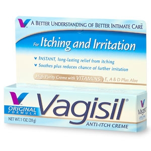 Antifungal Vagisil 5% – 2% Strength Cream 1 oz. Tube