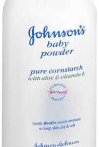 Baby Powder Johnson’s 22 oz. Scented Shaker Bottle Cornstarch / Tricalcium Phosphate