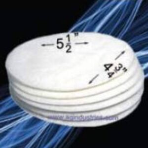 CPAP Filter Respironics Ultrafine Disposable 2 per Pack White No Tab