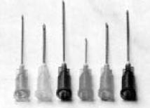 Hypodermic Needle HSW Fine-Ject 2 Inch Length 27 Gauge Thin Wall Without Safety