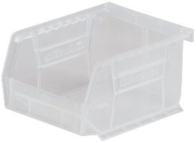 Storage Bin AkroBins Clear Plastic 3 X 4-1/8 X 5-3/8 Inch