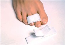 Digit Wrap Pedifix One Size Fits Most Hook and Loop Closure Foot