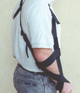 Arm Sling GivMohr Slide Buckle Closure / Hook and Loop Strap Closure Large