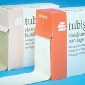 Elastic Tubular Support Bandage Tubigrip 3-1/2 Inch X 11 Yard Large Elbow / Ankle / Medium Knee Pull On Natural NonSterile Size E Standard Compression