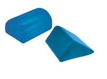 Semi-Round Positioner Bolster Skillbuilders 22 W X 13 L X 9 H Inch Foam Freestanding