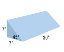 Positioner Wedge AliMed 7 W X 30 L X 7 H Inch Foam Freestanding