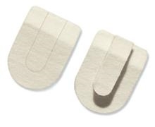 Heel Pad Hapad U-Shaped Wool Felt White