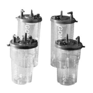 Suction Collection Bottle Kit Gomco 2400 mL Snap-On Lid