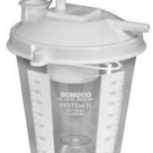 Suction Canister Schuco 1200 mL Snap-On Lid
