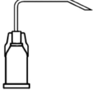 Huber Needle 20 Gauge 3/4 Inch