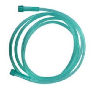 Nasal Cannula AMSure Adult Curved Prong / Flared Tip 7 Foot O2 Line