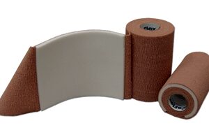 Cohesive Bandage with Foam Backing CoFlex AFD 2 Inch X 2-1/2 Yard Self-Adherent Closure Tan NonSterile Standard Compression