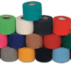 Cohesive Bandage Powerflex 2 Inch X 6 Yard Self-Adherent Closure Gray NonSterile 23 lbs. Tensile Strength