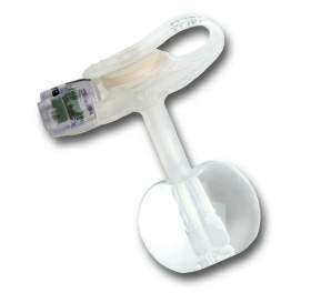Low Profile Balloon Button Gastrostomy Tube Kit Mini Classic 14 Fr. 2.3 cm Tube Silicone Sterile