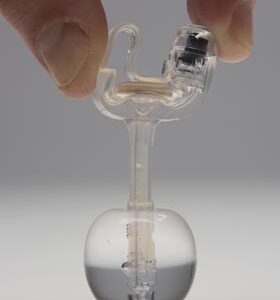 Low Profile Balloon Button Gastrostomy Tube Kit MiniONE 12 Fr. 0.8 cm Tube Silicone Sterile