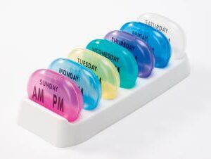 Pill Organizer Apex Pocket Med Pack with 7-Day Tray Medium 7 Day 1 Dose