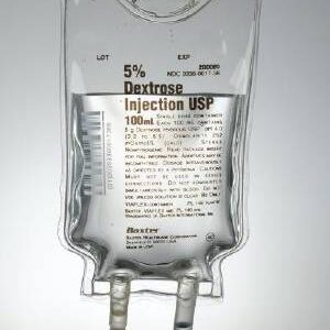Dextrose / Water, Preservative Free 5% IV Solution 100 mL