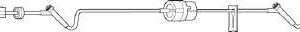Primary IV Administration Set Interlink Gravity 2 Ports 10 Drops / mL Drip Rate Without Filter 96 Inch Tubing Solution Flow Regulator