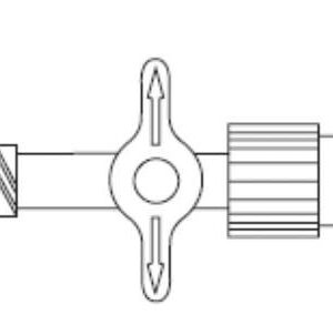 Stopcock Discofix 1 Way Lipid Resistant