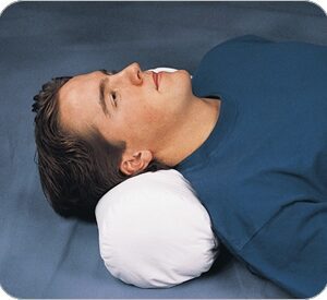 Cervical Positioner Roll Comfor 18 L X 7 Inch Diameter Polyester Fiber Freestanding