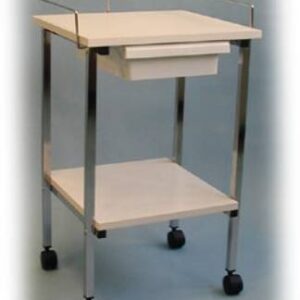 Instrument Table Stand Laminate 1 Drawer 1 Shelf