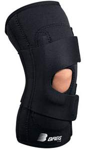 Knee Stabilizer Breg Lateral Stabilizer X-Large Hook and Loop Strap Closure 24 to 27 Inch Thigh Circumference Left Knee