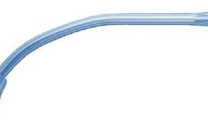 Yankauer Suction Handle Medi-Vac 1/4 Inch ID X 9 Foot L, With Tapered Bulbous Tip, Nonconductive Tubing, Removable Male / Male Connector, Without Control Vent, Sterile